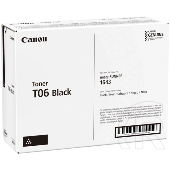 Canon toner T06 (fekete)