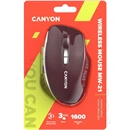 Canyon CNS-CMSW21BR Wireless mouse Burgundy Red