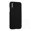 Case-mate BARELY THERE Apple iPhone XS 5.8 műanyag telefonvédő (ultrakönnyű) fekete