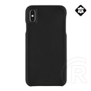 Case-mate BARELY THERE Apple iPhone XS Max 6.5 műanyag telefonvédő (ultravékony, valódi bőr hátlap) fekete
