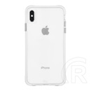 Case-mate TOUGH műanyag telefonvédő ( Apple iPhone XS Max 6.5 szilikon belső, közepesen ütésálló) átlátszó