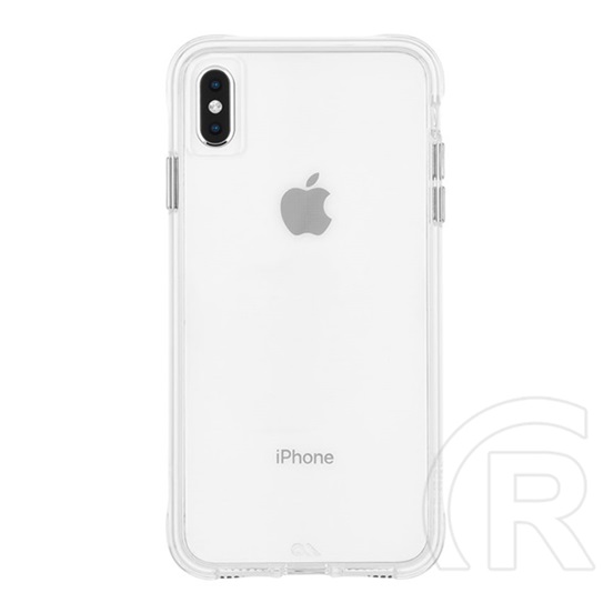 Case-mate TOUGH műanyag telefonvédő ( Apple iPhone XS Max 6.5 szilikon belső, közepesen ütésálló) átlátszó