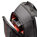 Case Logic DCB-309K - SLR fényképezőgép hátizsák (fekete/piros)