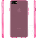 Cellect Apple iPhone 7 vékony szilikon hátlap (pink)