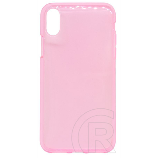 Cellect Apple iPhone XS Max vékony szilikon hátlap (pink)