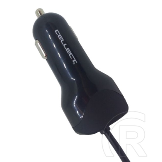 Cellect autós töltő USB-C kábellel és adapterrel (2.4 A)