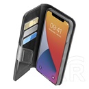 Cellularline BOOK AGENDA Apple iPhone 12 mini tok álló (Flip, oldalra nyíló) fekete