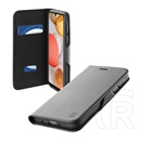 Cellularline BOOK CLUTCH Samsung Galaxy A42 (SM-A425F) tok álló (Flip, oldalra nyíló, bankkártyatartó funkció) fekete