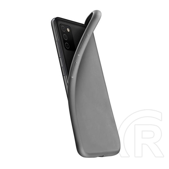 Cellularline CHROMA Samsung Galaxy A03s (SM-A037F) szilikon telefonvédő (matt) fekete