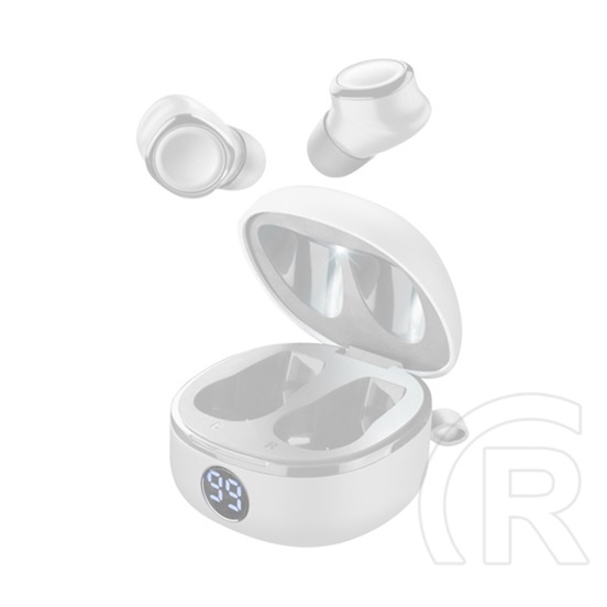 Cellularline evade 2 bluetooth fülhallgató sztereo (v5.0, tws, mikrofon, zajszűrő, led töltésjelző + töltőtok) fehér