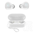 Cellularline pick bluetooth fülhallgató sztereo (v5.0, tws, mini, mikrofon, zajszűrő + töltőtok + csuklópánt) fehér