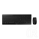 Cherry Stream Wireless Billentyűzet + egér (US, USB, fekete)