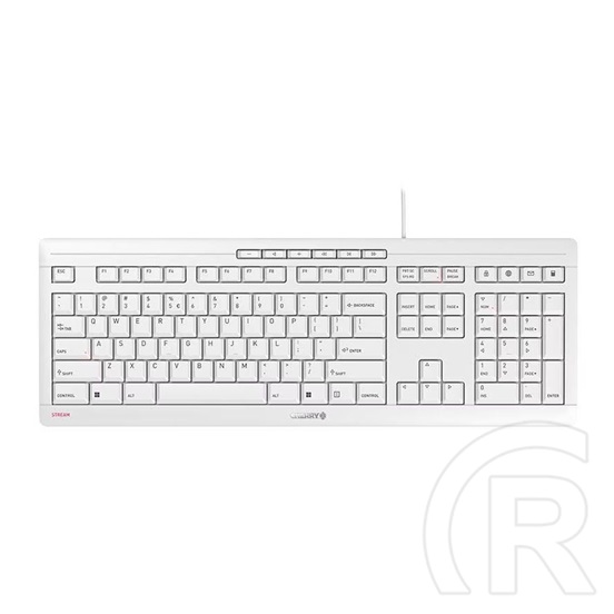 Cherry Stream billentyűzet (HU, fehér)