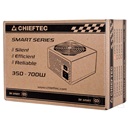 Chieftec Smart 550 W tápegység (GPS-550A8, ATX12V, 12 cm ventilátor)