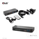 Club3D 2x1 KVM switch CSV-1382, HDMI + USB, 4k@60Hz