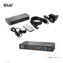 Club3D 2x1 KVM switch CSV-1382, HDMI + USB, 4k@60Hz