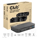 Club3D 2x1 KVM switch CSV-1382, HDMI + USB, 4k@60Hz