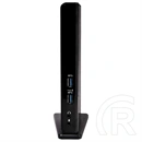 Club3D CSV-3242HD USB Gen1 dupla kijelzős dokkoló (HDMI, DVI-I, 4×USB2.0, 2×USB Gen1 Type-A, USB Type-B bemenet, RJ45 Gi