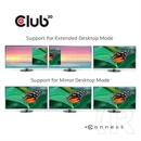 Club3D USB Type-C dokkoló (3× USB-C 3.2 Gen1, 4× USB-A, HDMI, DisplayPort, VGA, microSD/SD, Gigabit LAN, 3,5 mm jack, PD