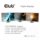 Club3D USB Type-C dokkoló (3× USB-C 3.2 Gen1, 4× USB-A, HDMI, DisplayPort, VGA, microSD/SD, Gigabit LAN, 3,5 mm jack, PD