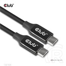 Club 3D Kábel  (3.2 USB-C Gen 2 to 3.2 USB-C Gen 2, 60W PD, 8K60Hz, M/M, 5m)