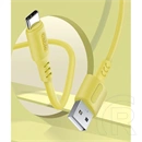 ColorWay CW-CBUC043-Y USB–Type-C töltő- és adatkábel (1 m, 2,4 A, sárga)