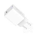 ColorWay GaN Mini AC töltő (45W, PD, PPS, 1x USB-C, fehér)