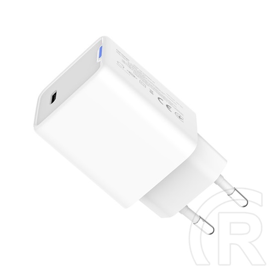 ColorWay GaN Mini AC töltő (45W, PD, PPS, 1x USB-C, fehér)