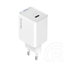 ColorWay GaN Mini AC töltő (45W, PD, PPS, 1x USB-C, fehér)