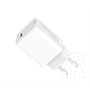 ColorWay GaN Mini AC töltő (45W, PD, PPS, 1x USB-C, fehér)