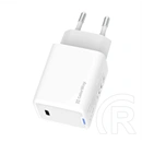 ColorWay GaN Mini AC töltő (45W, PD, PPS, 1x USB-C, fehér)