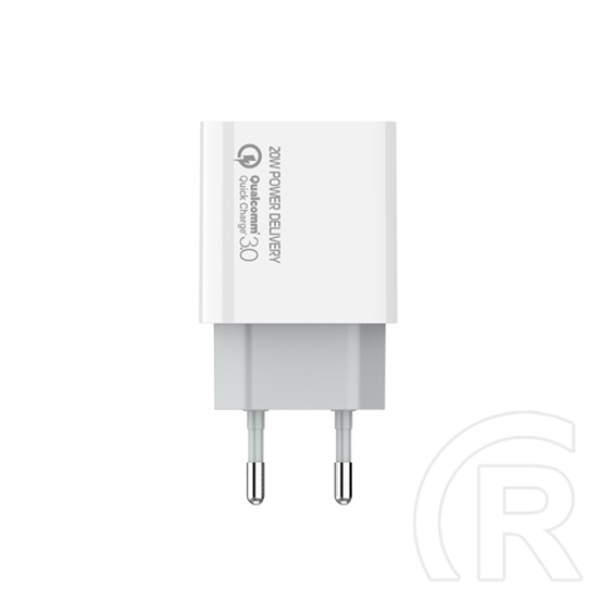 ColorWay USB töltő adapter Power Delivery USB-C 20W V2 (USB-C PD, CW-CHS026PD-WT, fehér)