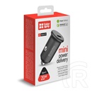 ColorWay autós töltő CW-CHA028PD-GR (1x USB-C PD 20W, 3A, bemenet 12-24V, szürke)