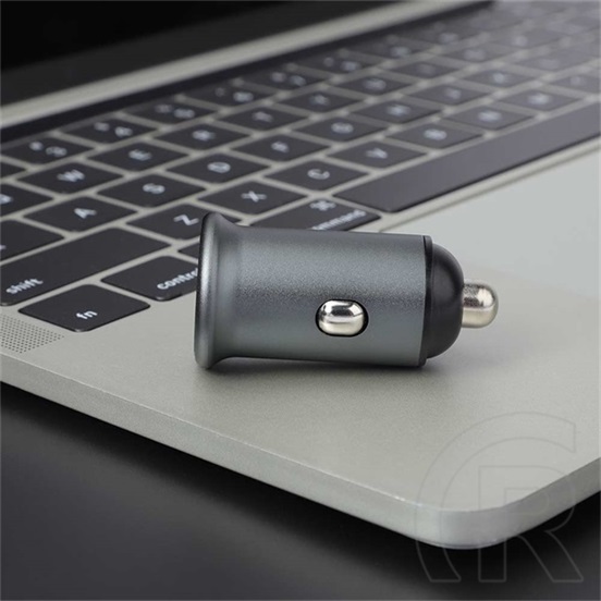 ColorWay autós töltő CW-CHA028PD-GR (1x USB-C PD 20W, 3A, bemenet 12-24V, szürke)