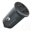 ColorWay autós töltő CW-CHA036Q-GR (2xUSB, Quick Charge 3.0, 36W, szürke)