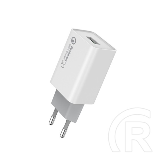 Colorway USB töltő adapter (18W, 1x USB, Quick Charge 3.0, fehér, CW-CHS013Q-WT)