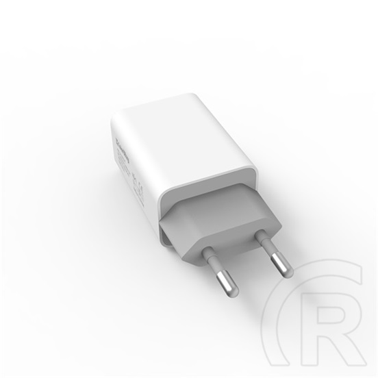 Colorway USB töltő adapter (2xUSB, Auto ID, 2.1A, 10W, fehér, CW-CHS015-WT)