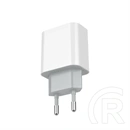 Colorway USB töltőadapter (Type-C PD + USB QC3.0, 20 W, fehér)
