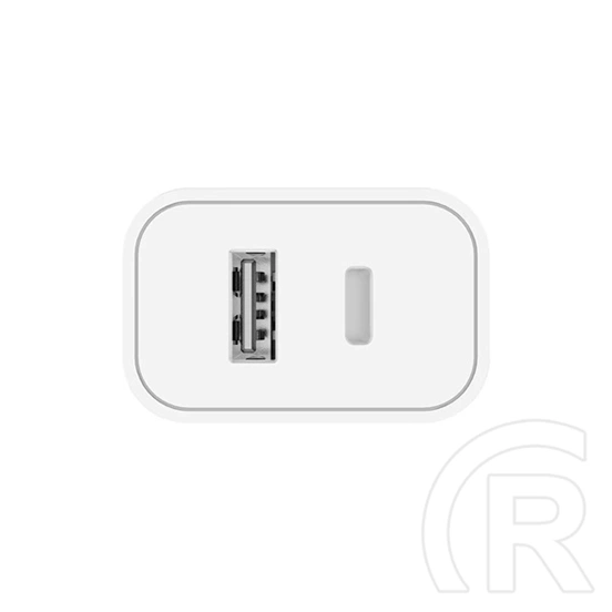 Colorway USB töltőadapter (Type-C PD + USB QC3.0, 20 W, fehér)