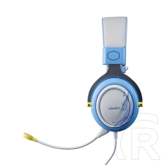 Cooler Master CH-331-SF6CL Chun-Li USB fejhallgató sztereó (USB-A, 50 mm, Virtual 7.1, levehető mikrofon, világítás, 2,2