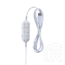 Cooler Master CH-331-SF6CL Chun-Li USB fejhallgató sztereó (USB-A, 50 mm, Virtual 7.1, levehető mikrofon, világítás, 2,2