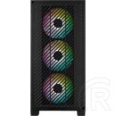 Cooler Master Elite 301 (Mini-ITX, Micro-ATX, 3x 120 mm ARGB, fekete)