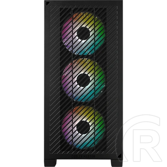 Cooler Master Elite 301 (Mini-ITX, Micro-ATX, 3x 120 mm ARGB, fekete)