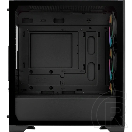 Cooler Master Elite 301 (Mini-ITX, Micro-ATX, 3x 120 mm ARGB, fekete)