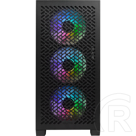 Cooler Master Elite 302 (mini torony, ATX, táp nélkül, fekete)
