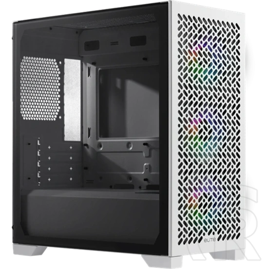 Cooler Master Elite 302 (mini torony, Micro-ATX, Mini-ITX, ablakos, fehér)