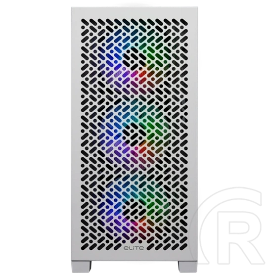 Cooler Master Elite 302 (mini torony, Micro-ATX, Mini-ITX, ablakos, fehér)