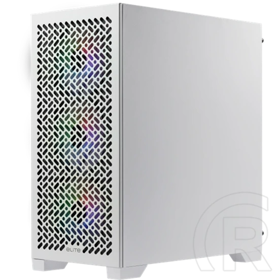 Cooler Master Elite 302 (mini torony, Micro-ATX, Mini-ITX, ablakos, fehér)