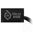 Cooler Master Elite NEX W500 tápegység (500 W, 80+ Standard, ATX, fekete)