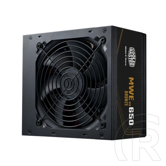 Cooler Master MWE Bronze 650 V3 tápegység (650 W, 80+ Bronze, ATX 3.1, fekete)
